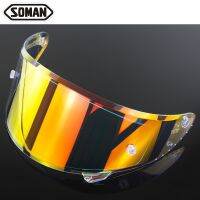 [COD] helmet suitable for SOMAN961 X8 model anti-glare windproof day and night