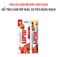 Viên Sủi Giảm Mỡ Máu Lipid Plus+ ,Giảm Mỡ Máu, Xơ Vữa Động Mạch thumbnail