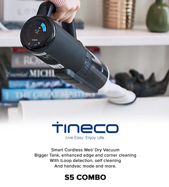 TRENDY WALLET or Tineco ONE S5 Combo Smart Wet Dry Vacuum Cleaners, Floor  Cleaner Mop 2-in-1 Cordless Vacuum for Multi-Surface, Lightweight and  Handheld, Floor Lazada PH