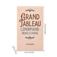 “{:》การ์ดเกม36สีเต็มรูปแบบการทำนายไพ่ทาโรต์ Tableau Grand Tableau Lenau Lenmand Cloth Grand Tableau Lenau Lenoracles