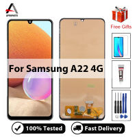 6.4 "สำหรับ Samsung Galaxy A22 4กรัม A225 SM-A225F SM-A225F /Ds จอแสดงผล LCD + Touch Screen Digitizer สมัชชาสำหรับ Samsung A22 4กรัมด้วยเครื่องมือฟรี