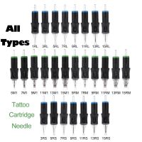 【YF】☑♞✤  Top Grade 10pcs Disposable Cartridge Needles Sterilized Permanent Makeup Machine Gun 1RL 3RL 5RL 7RL 9RL