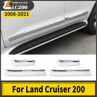 เชือกยาวของตกแต่งตัวถังรถโครเมี่ยมสำหรับ Toyota Land Cruiser 200 LC200 2008-2021 2020อุปกรณ์เสริมภายนอก87Tixgportz