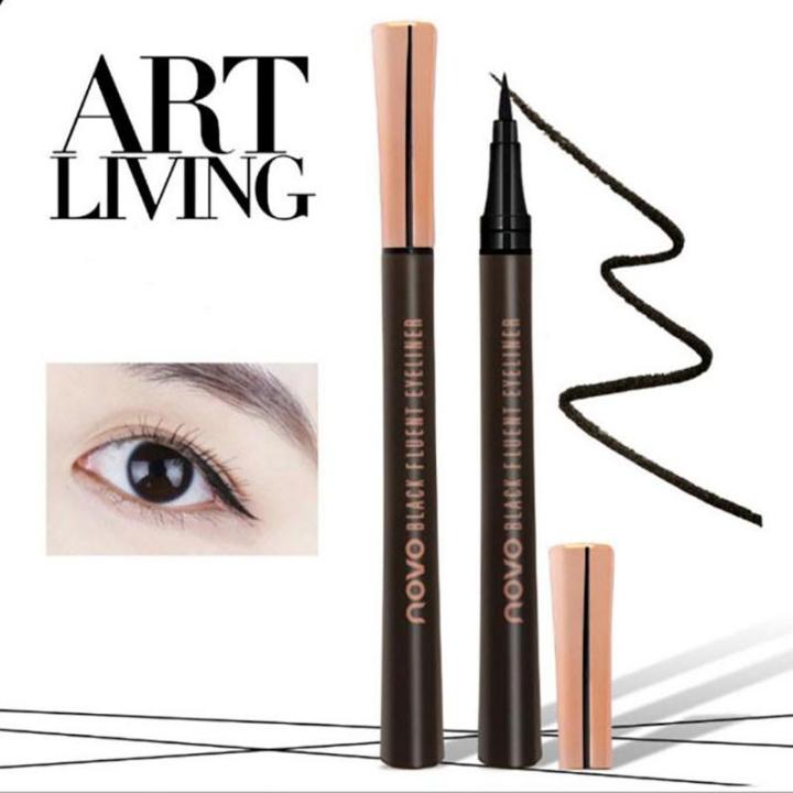 ava-novo-art-living-black-fluent-eyeliner-รหัสสินค้า-572031