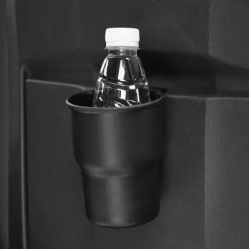 2X Universal Black Car Truck Door Cup Holder Mount Beverage Drink Bottle  Holder