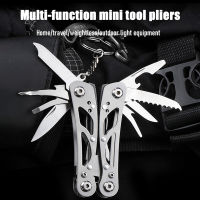 แบบพกพามินิ M Ultitool 420สแตนเลส Multitool คีมมีดไขควงสำหรับการอยู่รอดกลางแจ้งตั้งแคมป์ล่าสัตว์เดินป่าเครื่องมือ