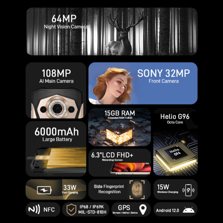 world-premiere-doogee-s99-rugged-phone-6-3-108mp-ai-main-camera-8gb-128gb-octa-core-64mp-night-vision-camera-android-12-0