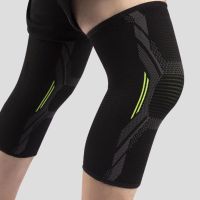 【hot】！ 1 Knee Brace Workout Compression Support Joint Pain Biking Sport Knitted Sleeve