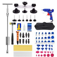 Car Body Paintless Sheet Metal Dent Repair A0uto Mixed Size Hail Pit Removal Puller Kit Reverse Hammer Slide Repair Tools Set