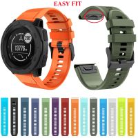 [HOT EWSGWJKKAI HOT] 20 22 26มม. สายนาฬิกาซิลิโคนสำหรับ Garmin Fenix 5X 6X Pro 5 6 935 5S Plus 6S 3 3HR S60.MK1นาฬิกากีฬา Easyfit สายรัดข้อมือ