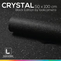 CRYSTAL BLACK EDITION แผ่นฉากหลังคริสตัลสีดำ ขนาด 50x100 ซม  CRYSTAL BLACK EDITION BACKDROP 50x100 cm.