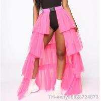 【hot】▫∈  Womens Layer Skirt Tulle Skirts Ladies Wear Gown Petticoat Jupe Saias faldas