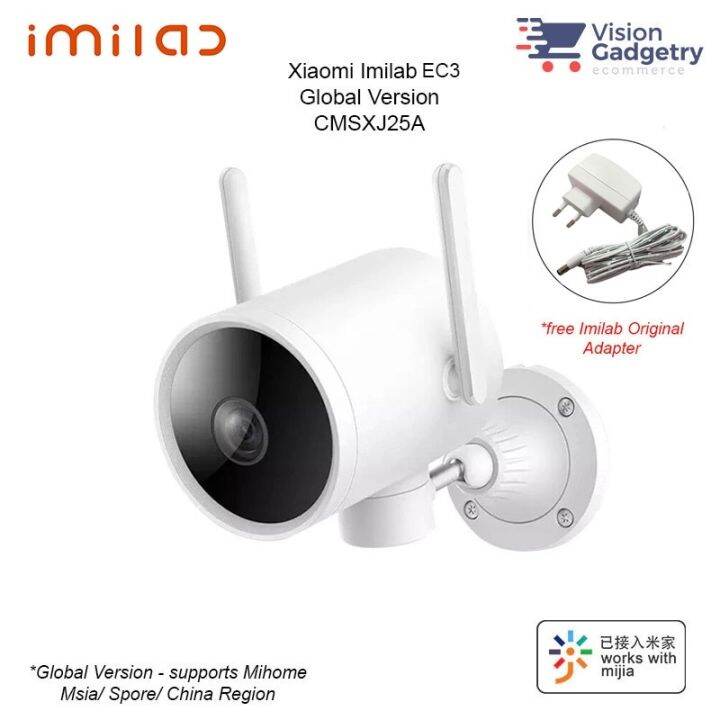 Xiaomi Imilab Imi Mi Mijia PTZ Outdoor CCTV EC3 Global Version ...