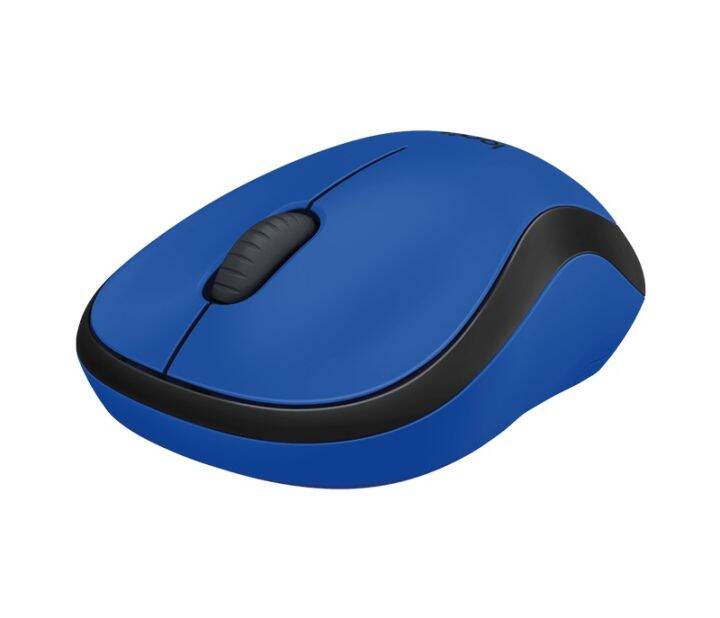 logitech-m221-silent-wireless-mouse-สีน้ำเงิน-ประกันศูนย์-1ปี-ของแท้-เสียงคลิกเบา