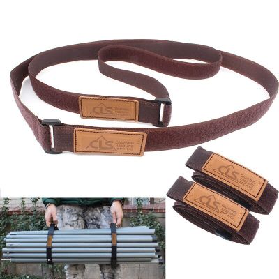 2Pcs Storage Fixing Belt Camping Hiking Outdoor Travel Tied Strap Luggage Tent Canopy Storage Velcro Tape Travel Equipment Adhesives Tape