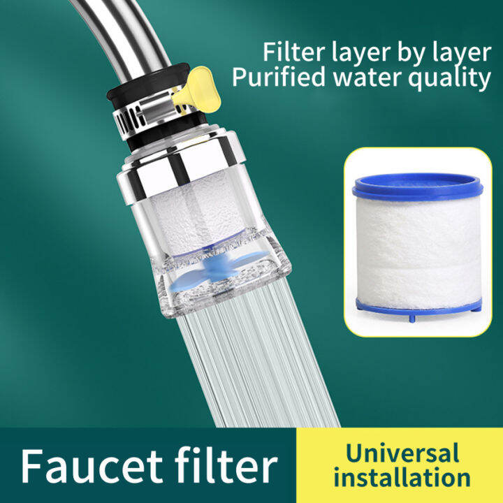 New Faucet Water Filter Remove Chlorine Heavy Metals Filtered Showers