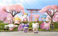 โมเดล top toy ซานริโอ้ sanrio blossom and wagashi มายเม มายเมโลดี้ ทวินสตาร์ ชินามอนโรล คุโรมิ โปเชโกะ pochacco