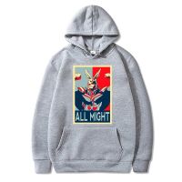 Sudadera con capucha de My Hero Academia para mujer, suéter con estampado de My Hero, de Anime, Unisex