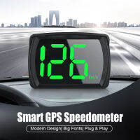 Universal Car GPS HUD 5V USB Head-Up Display Digital Speedometer Plug And Play ตัวอักษรขนาดใหญ่ KMHMPH รถอุปกรณ์เสริมสำหรับรถยนต์ทุกคัน