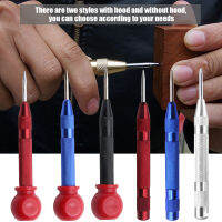 5 inch automatic center spring punch loaded marking starting holes tool press wood dent marker tool wood hole drills