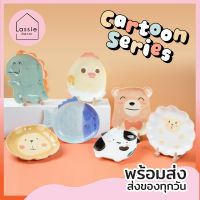 【พร้อมส่ง!】 ชุดจานชาม Cartoon Series เดี่ยว+เซ็ต คิ้วท์มากกก ?ถูกที่สุด?ชุดจานชามเซรามิก จาน ชาม เซรามิก LassieDecor