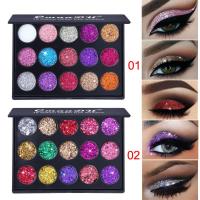 (BESTPICK)Shimmer Glitter อายแชโดว์พาเล็ตแป้งอายแชโดว์ผิวด้านเครื่องสำอางค์แต่งหน้า