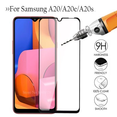 a20s case protective glass for Samsung Galaxy A20e A20 a20s A 20 s e 20s 20e 20a sam gaxaly galaxy samsun armore tempered Glass Phone Cases