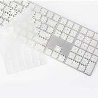 For 2021 iMac Wired Apple Keyboard Cover  A2449 A2450 A1243 A1843 MB110LL/B with Numeric Keypad Silicone keyboard Protector Skin Keyboard Accessories