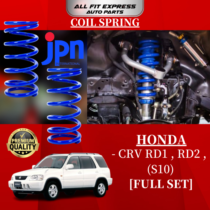 HONDA CRV RD1 , RD2 (S10) JPN COIL SPRING FULL SET (FRONT / REAR) (LEFT
