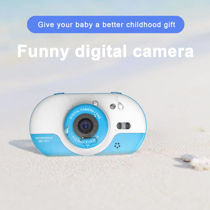 8MP Children Digital Camera Kids Waterproof Camera with Front and Rear Dual  Cameras  Inch IPS HD Screen One-click Photo/Video Self-timer for 5s |  Lazada