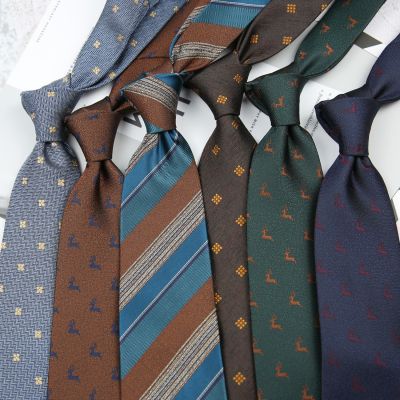 Linbaiway Men 39;s Business Printed Neck Ties for Men Handmade Polyester Necktie for Man Suits Wedding Slim Neck Tie Cravats