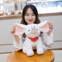 kawaii Elephant Plush Toys Stuffed Soft Sitting Elephant Pillow Cushion Animals Doll Kids Baby Christmas Present