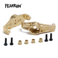 YEAHRUN 1Pair Heavy Duty Brass Front Hub Carrier for Traxxas TRX4 TRX-4 TRX-6 110 RC Crawler Counterweights