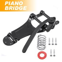 【CW】 Black E Guitar Vibrato Tremolo Bridge Semi Hollow Tailpiece For Les Paul Guitars Bar Crank Replacement Parts