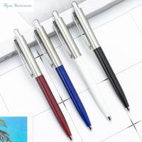 AGSEE ปากกาโลหะแบบกดอัตโนมัติแบบพกพา,ปากกาลูกกลมปากกาบอลพอยท์อุปกรณ์การเขียนของขวัญสำหรับเด็ก