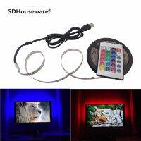 【LZ】 USB LED Strip lamp 2835SMD DC5V Flexible LED light Tape Ribbon 1M 2M 3M 4M 5M HDTV TV Desktop Screen Background Bias lighting