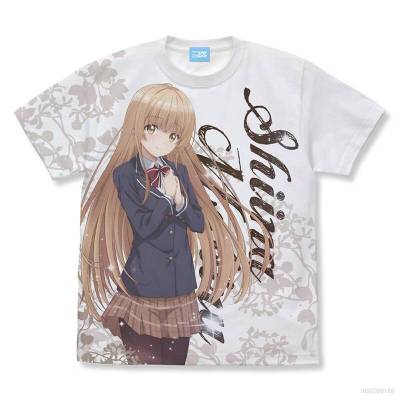 HZ The Angel Next Door Spoils Me Rotten Anime Tshirt Short Sleeve Top Cosplay Tee Mahiru Shiina Fashion Graphic Shirt Oversize ZH
