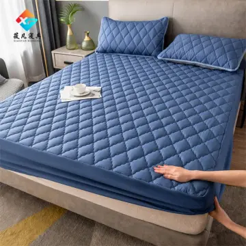 3d Embossed Embroidery Antibacterial Thicken Quilted Mattress