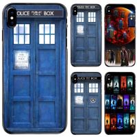 {L electronic shell} เคสโทรศัพท์แบบแข็ง Tardis Doctor Dr Who Police Box สำหรับ iPhone iPhone 11 12 13 14 Pro MAX Mini 5 5S SE 6 6S 7 8 Plus 10 X XR XS