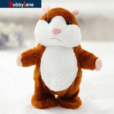 HobbyLane-ของเล่นตุ๊กตาหนูแฮมสเตอร์ที่น่ารักสามารถเปลี่ยนเสียงบันทึกเสียงพยักหน้าหรือเดินการศึกษาในช่วงต้นของทารกขนาดแตกต่างกันสำหรับการเลือก