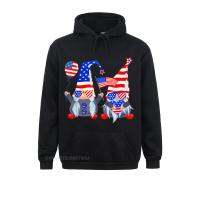 4Th Of July Gnomes Shirt Funny American Usa Patriotic Hoodie Funky Customized Long Sleeve Hoodies For Men Clothes Labor Day Size Xxs-4Xl