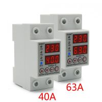 (SQIU)รางดิน40A/63A 220V,มากกว่าแรงดันไฟฟ้าแบบปรับได้และอยู่ใต้อุปกรณ์การรีเซ็ตตัวป้องกันแรงดันเกิน