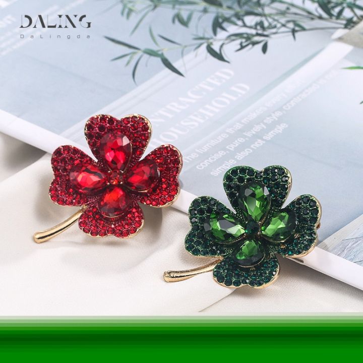 baiduqiandu-new-arrival-green-or-red-crystal-rhinestones-leaf-plant-brooch-pins-jewelry-for-women