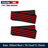 2Pcs Sports Elastoplast Knee Wraps Elastic Knee Elbow Support Brace Compression for Weightlifting Powerlifting Fitness Workout