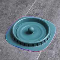 【XX】Silicone Floor Drain Hair Stoppers Catchers Sink Drain Filter Bathroom Shower Anti-odor Floor Drain Kitchen Bathroom Accessories