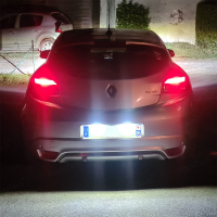 For Renault Clio 3 4 Twingo 2 Megane 2 3 Laa 2 3 Vel Satis LED No Error Canbus Car Number License Tail Plate Light Bulbs Lamp