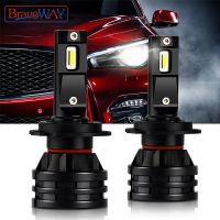 BraveWAY Car Lights H4 LED H7 16000LM H1 H3 H8 H11 LED Atuo Lamp for Car Headlight Bulb HB3 HB4 9005 9006 Turbo LED Bulbs 12V Bulbs  LEDs  HIDs