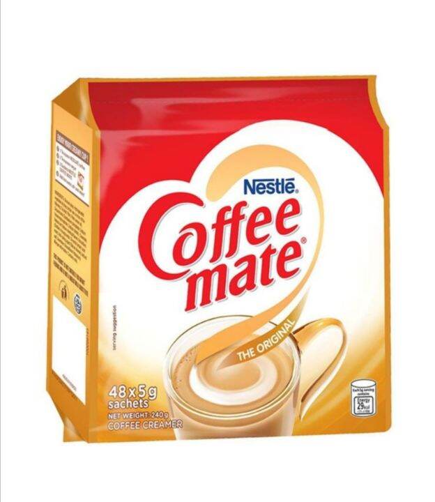 Nestle Coffee mate creamer 48pcs x 5g is a Nondairy creamer which is