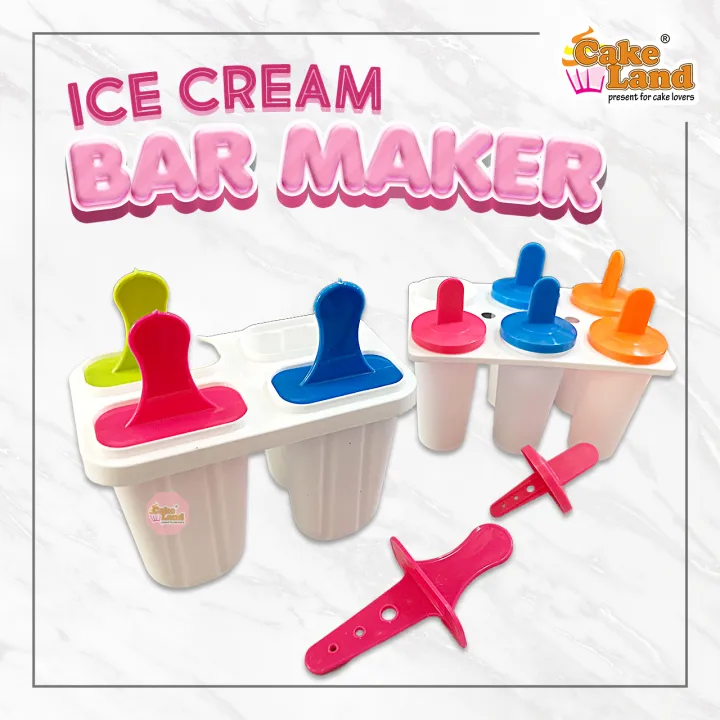 CAKE LAND Ice Cream Bar Maker 4bars/6bars Lazada
