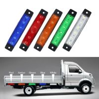 10Pcs Truck Trailer Side Marker Indicators light Car Signal Brake Rear Warning Tail Light LED 12V 24V Warning Lamp